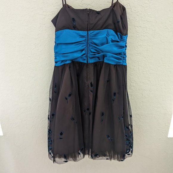 Masquerade Vintage Y2K Formal Prom Dress Tulle Glitter Ball Gown Size 13/14 NWT - Picture 8 of 10